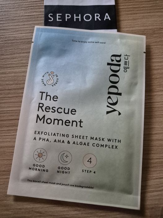 Nowa! YEPODA The Rescue Moment 25 ml maska KWASY ALGI maska oczyszcza