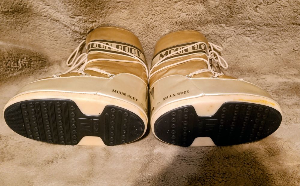 Śniegowce MOON BOOT  Vinile  GOLD 42-44 złote