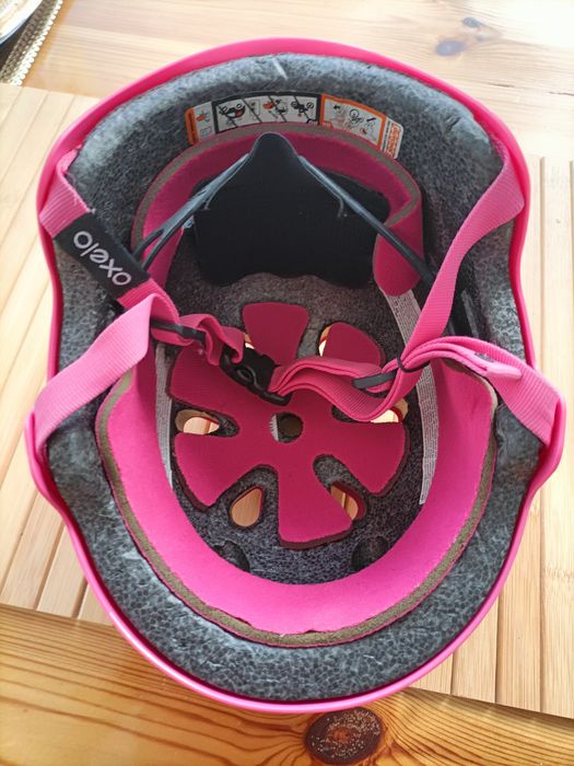 Capacete oxelo menina 2/5 anos