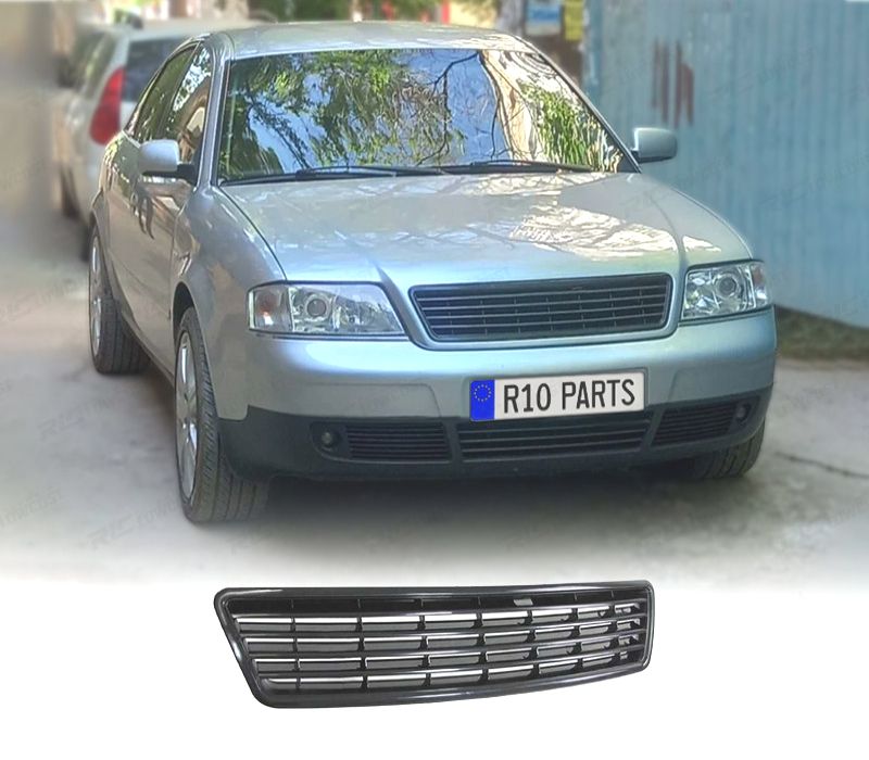 GRELHA FRONTAL AUDI A6 4B C5 97-01 S LINE PRETO