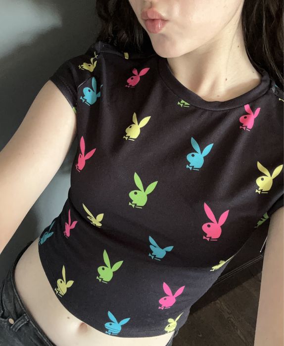 Missguided x Playboy топ, Хs, стан ідеальний, ні разу не вдягався