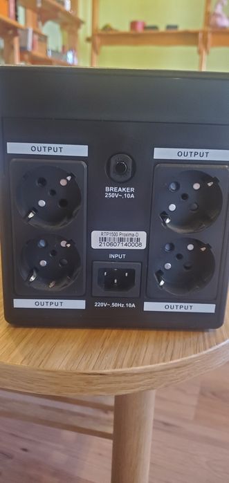Джерело безперебійного живлення (ДБЖ) Ritar RTP1500 Proxima-D.
