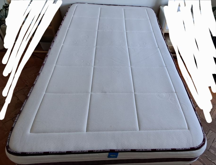 Cama + Colchão 110x195