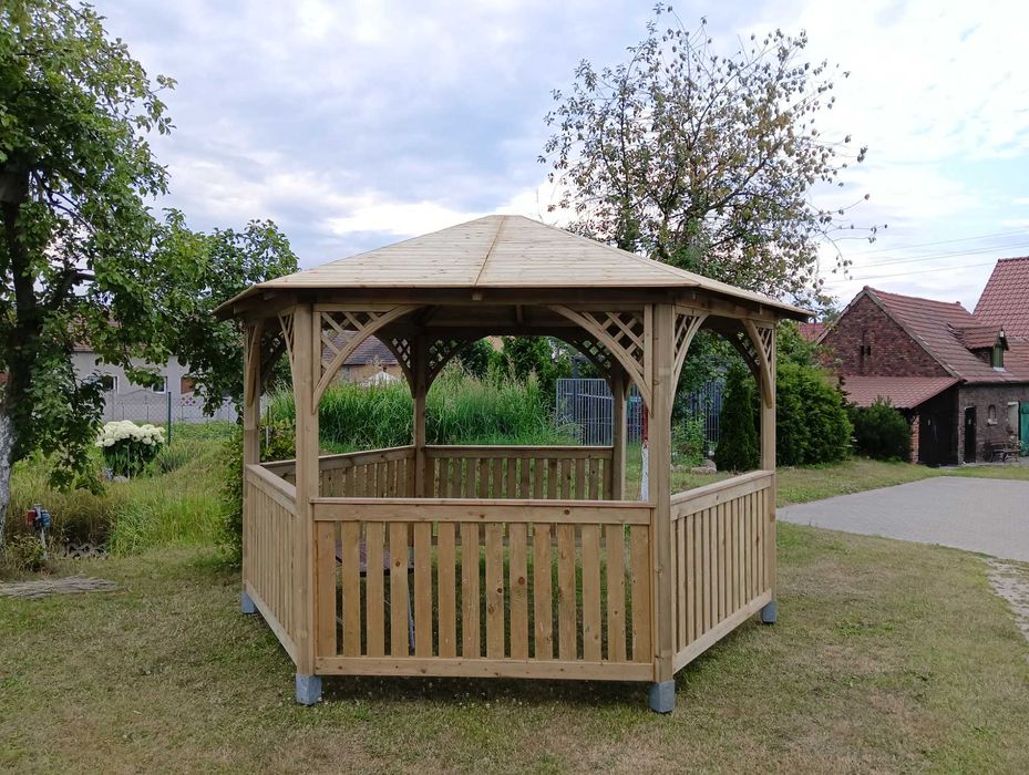 ALTANKA OGRODOWA Pawilon z drewna ALTANA drewniana Realne ceny !! ŻARY