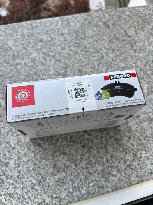 Kit pastilhas FERODO e acessórios para Fiat