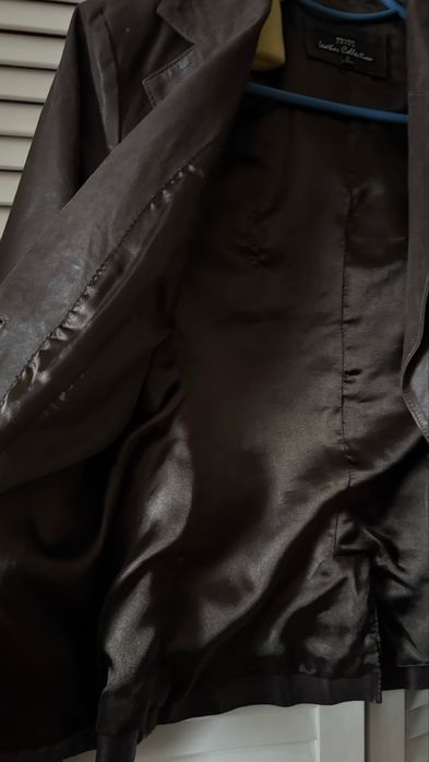 Женский кожаный пиджак Wallace — натуральная кожа,