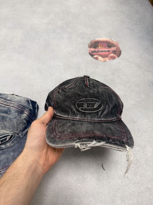 КЕПКИ КЕПКА DIESEL дизель washed cap 2026 prada balenciaga vetements rick owens nike