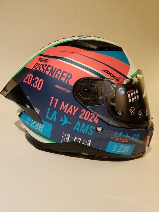 Capacete Axxis Phanter SV integral  mota scooter novo