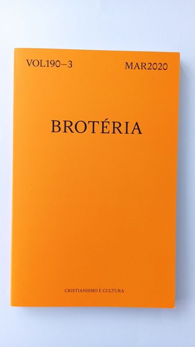 Brotéria - VOL190-3 - março de 2020