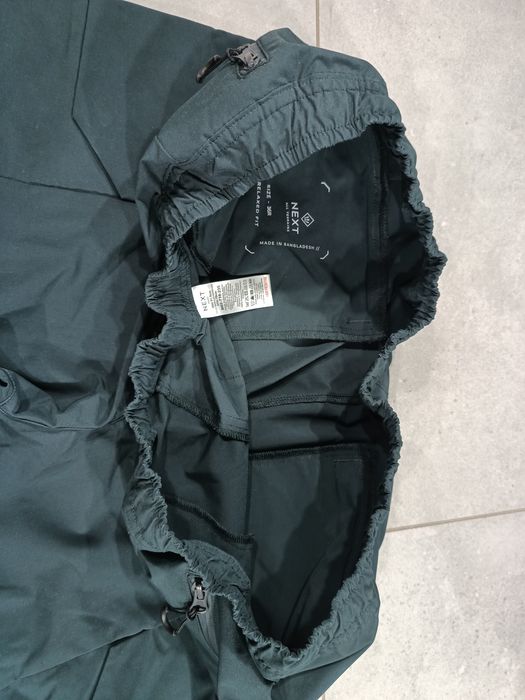 Spodnie męskie Next bojówki roz. w36 XL luźne codzienne cargo