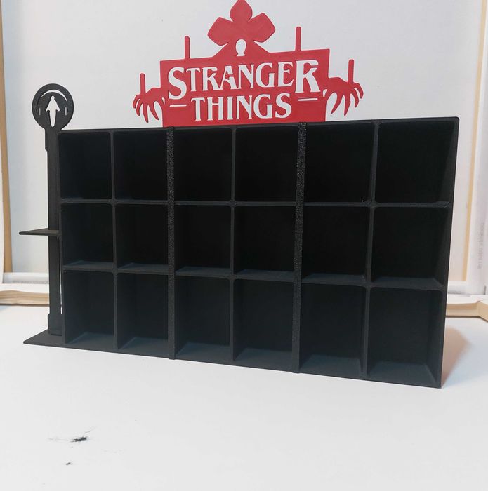 Поличка для фігурок "Stranger Things" "Дивні дива" Kinder Joy Funko Po