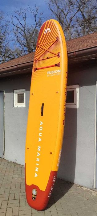 САП SUP Aqua Marina Fusion 330 доска дошка борд board Paddle SUP дошка 2 шари слоя САП доска надувна Stand Up Paddle board борд SUB SAP надувная