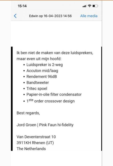 Pink Faun Stantem , Accuton , kolumny