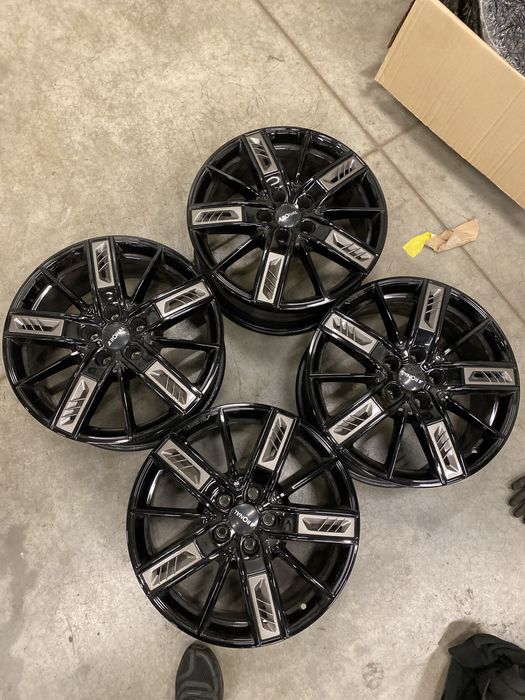 4x alu felgi aluminiowe Ronal 18 cali8.0Jx18H2 5x112 et40 0c76 igly orginal Audi, Volkswagen, Seat, Škoda