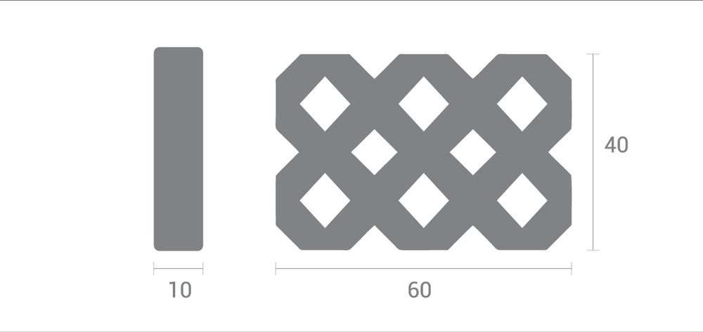 Płyty ażurowe betonowe 60x40x10 jumby Utwardzenie terenu