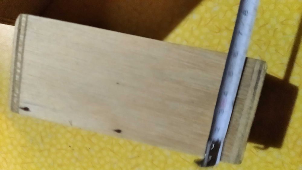 Mini gaveta ou mini caixa em madeira