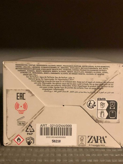 ZARA Exclusive 04 Leather Jardin woda perfumowana unisex 100 ml