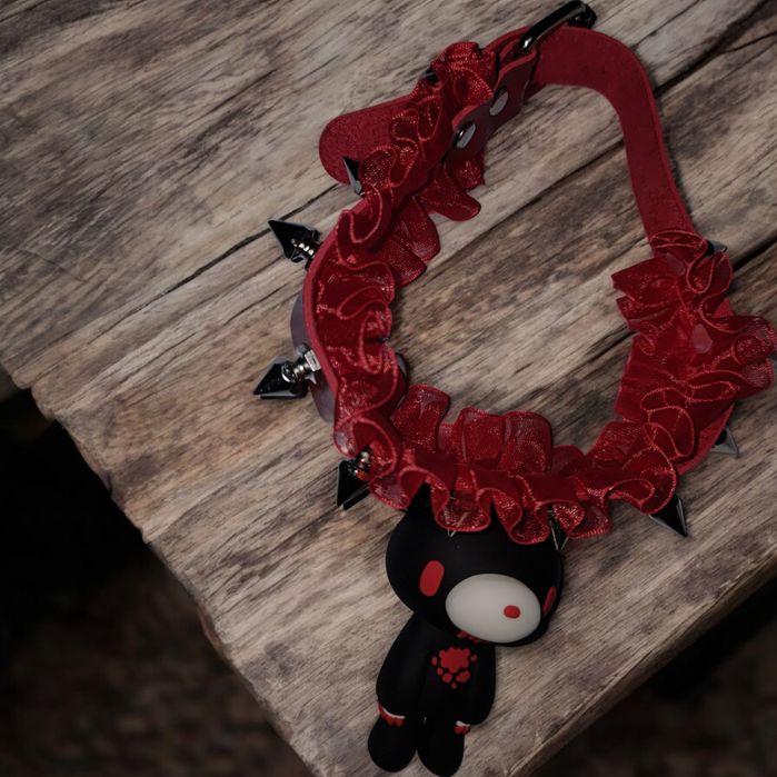Obroża z Ćwiekami,Gloomy bear,Goth,Metal,Rock,Punk,Dzień kobiet