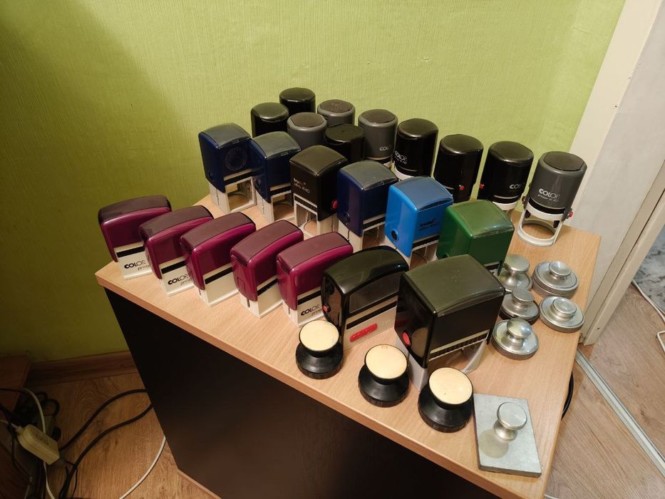 Оснастка для печатки корпус для штампу печатка