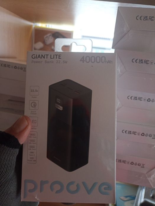 Гарантія 12 місяців від виробника. Power bank PROOVE