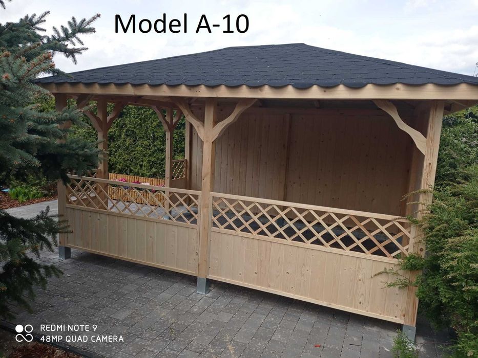 Altany drewniane ,Altana Ogrodowa ,Altanka Produkcja Montaż