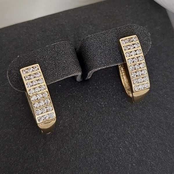 Złote kolczyki próby 585 14K