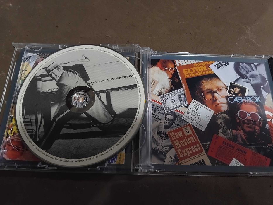 Elton John great hits cd duplo novo