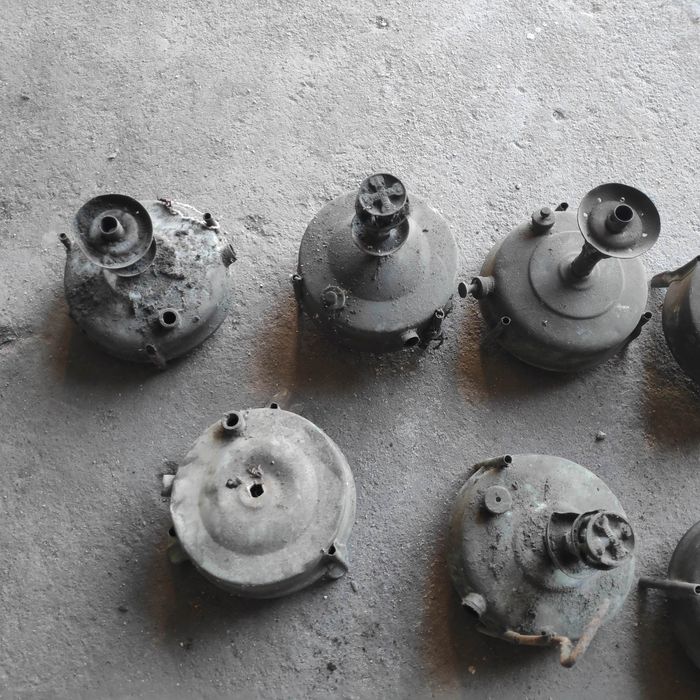 Fogareiros em latão.