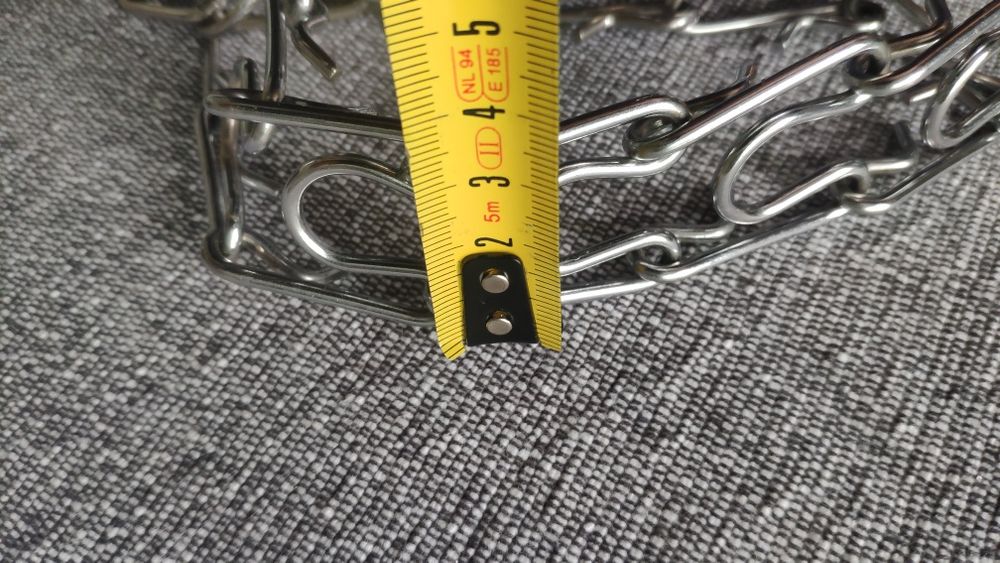 Obroża dla psa metalowa, 30 cm