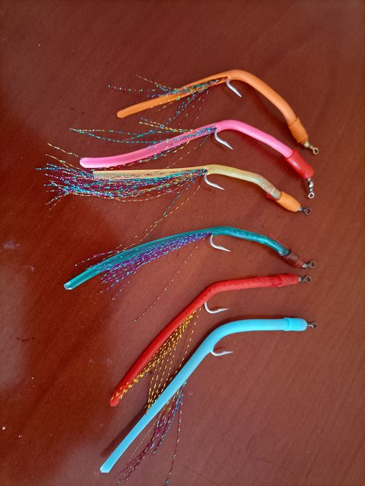 Pingalins para pesca do robalo