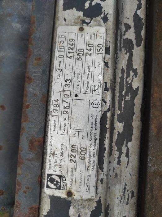 Pozycjoner paletyzer Meyer