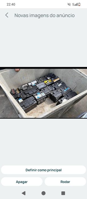 Compro todo tipo de sucata