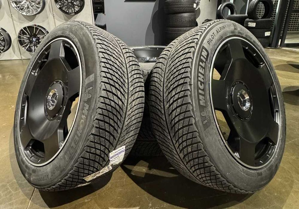 Новий зимовий комплект дисків + гуми Michelin R22 на Mercedes G Class