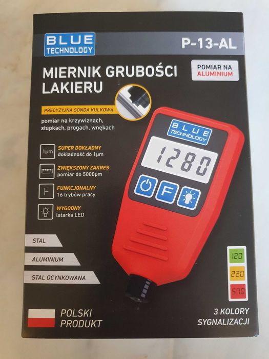 Miernik grubości lakieru P-13-AL jak nowy