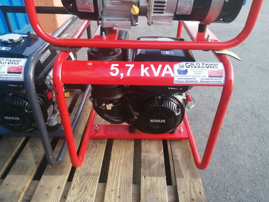 Gerador de 4.1 a 5.7 kva