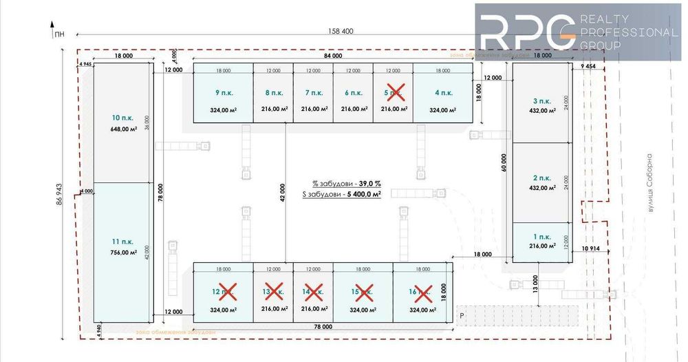 продаж СКЛАДУ 1000 м² Святопетрівське 750 $ м²