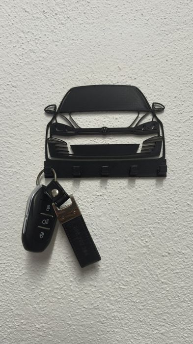 Porta-Chaves de Parede - VW Golf Mk7 (3D)