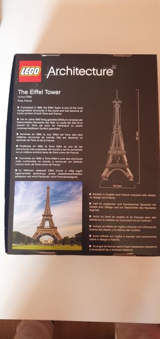LEGO Architecture " The Eiffel Tower" Wieża Eiffla