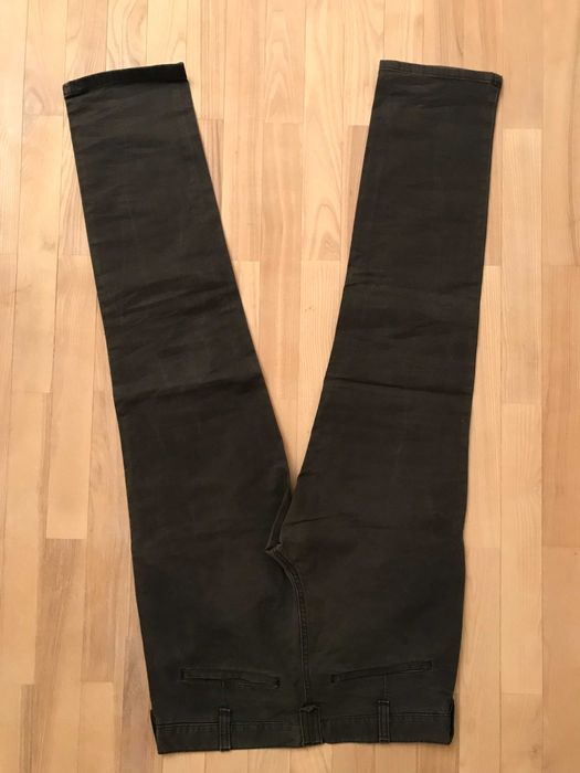 grafitowe spodnie męskie