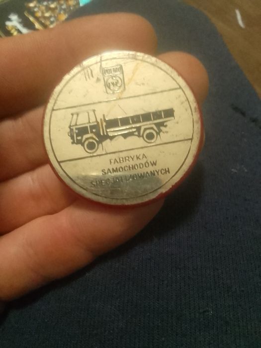 Przypinka SHL pamiątka