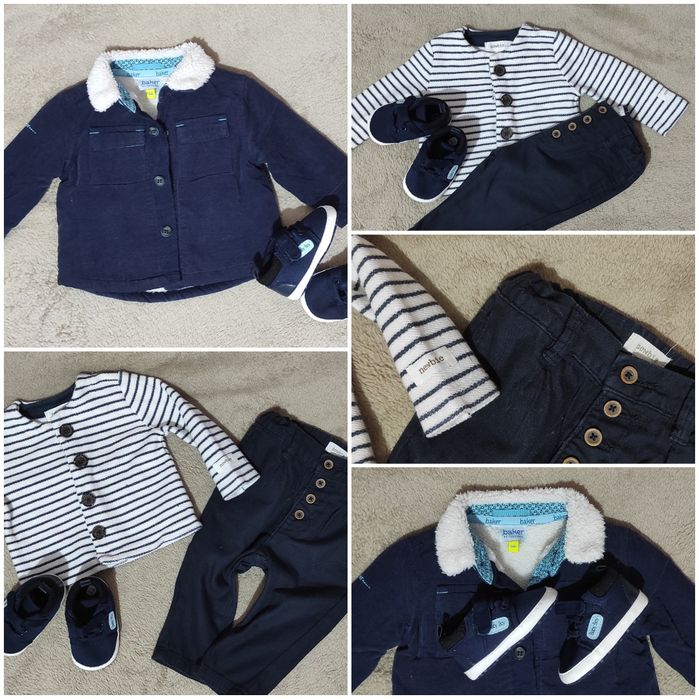 Newbie name it Next mega paka wyprawka synek 62-68