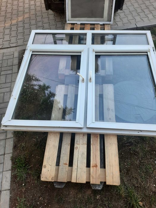 Okno pcv z demontażu z szybami