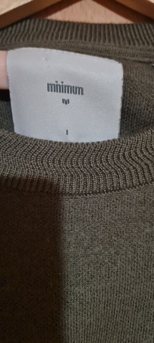 Sweter zielony męski