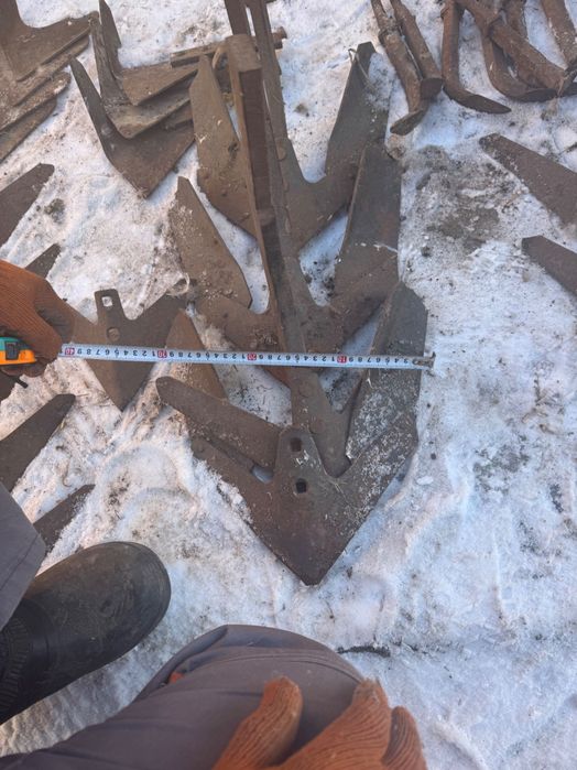 Лапи на культиватор  лезо, стрельчатая лапа радіусна