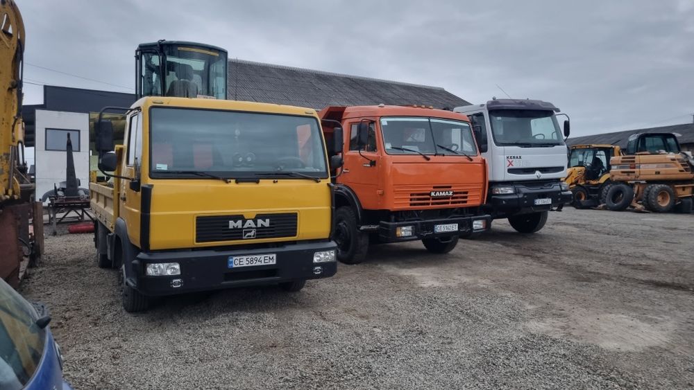 Послуги Самосвал Самоскид MAN DAF Камаз Вивоз Мусора Глина Гравій