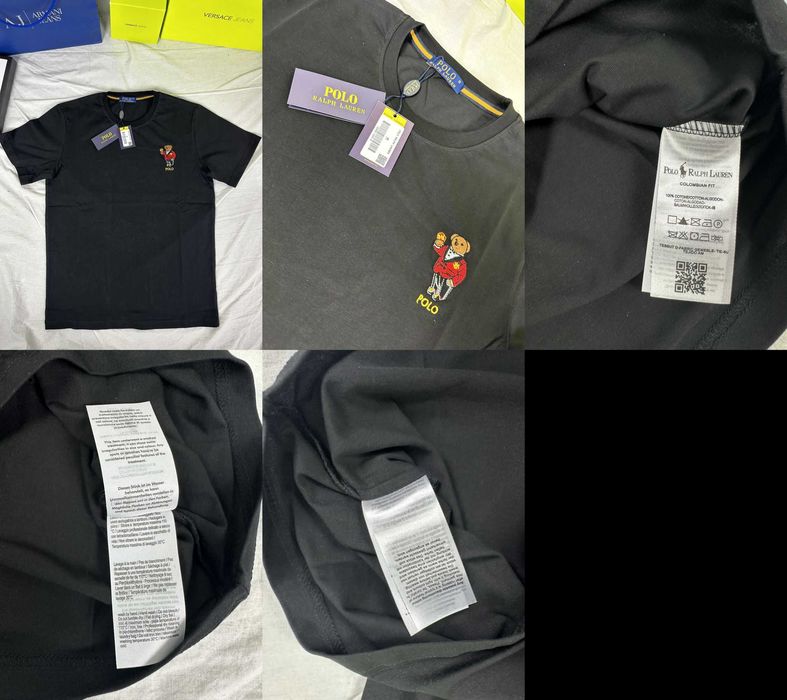 Koszulka ralph tshirt mis koszulki męskie maly znaczek kolory
