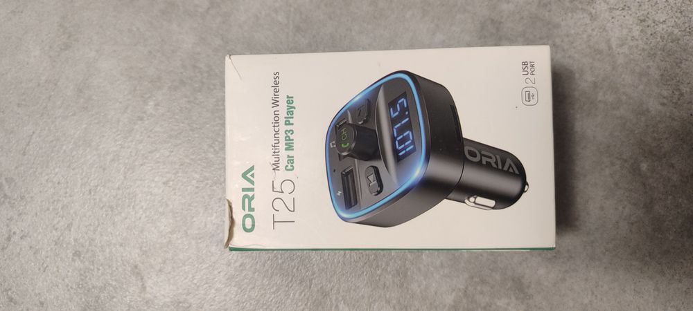 Transmiter samochodowy Bluetooth ORIA T25