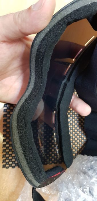 Лыжная маска С ЧЕХЛОМ! горнолыжные очки защита от UV лижна мото вело