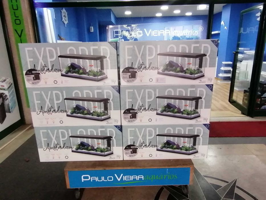 Aquario Explorer Amsterdam 85L novo
