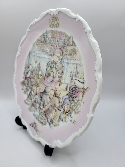 Kolekcjonerski talerz Royal Doulton "The Wind in the Willows"
